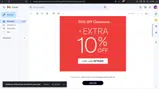 EXTRA10 coupon verification screenshot