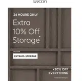 EXTRA10-STORAGE coupon verification screenshot