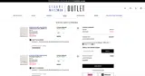 Stuart Weitzman Outlet coupon verification screenshot