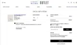 Stuart Weitzman Outlet coupon verification screenshot