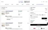 Stuart Weitzman Outlet coupon verification screenshot