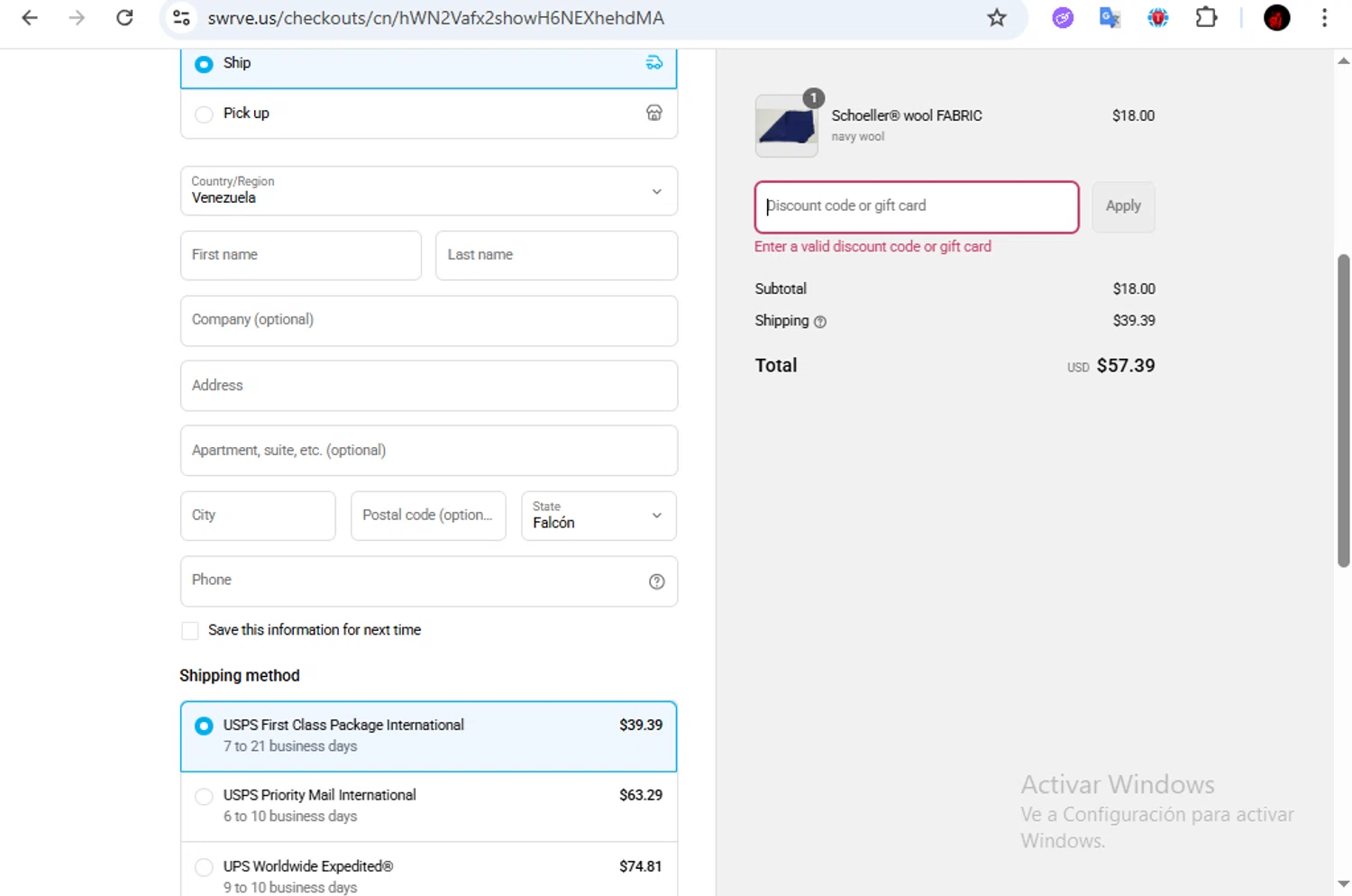 Swrve Clothing promo code screenshot showing code BTS25 applied at Swrve Clothing checkout page. Uploaded by SimplyCodes community member Francisco01 on Sep 2, 2025