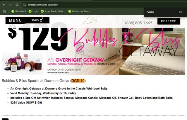 Sybaris checkout page showing Sybaris discount code box | Screenshot taken by SimplyCodes community member on May 7, 2025