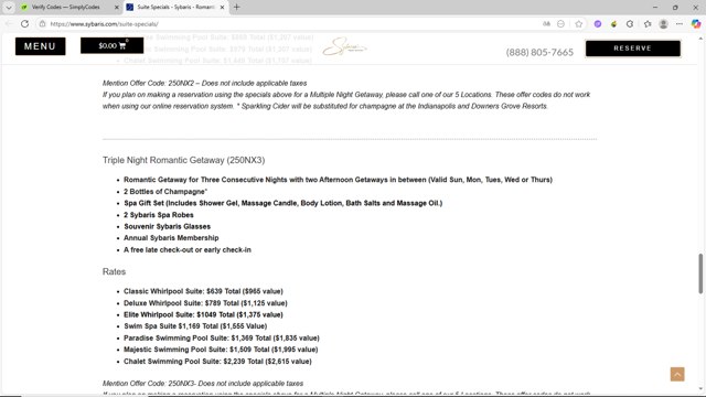 Sybaris checkout page showing Sybaris discount code box | Screenshot taken by SimplyCodes community member on Jul 16, 2025