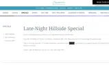 Sycamore Mineral Springs Resort coupon verification screenshot