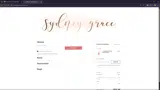 Sydney Grace coupon verification screenshot