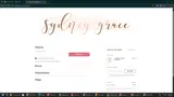 Sydney Grace coupon verification screenshot