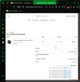 Sydney Grace coupon verification screenshot