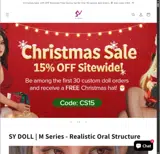 SY Doll coupon verification screenshot