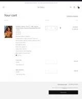 SY Doll coupon verification screenshot