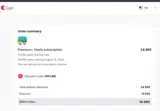 OFFLINE coupon verification screenshot