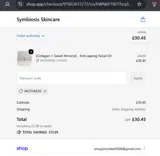 MOTHER30 coupon verification screenshot