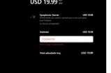 Symphonic Distribution coupon verification screenshot