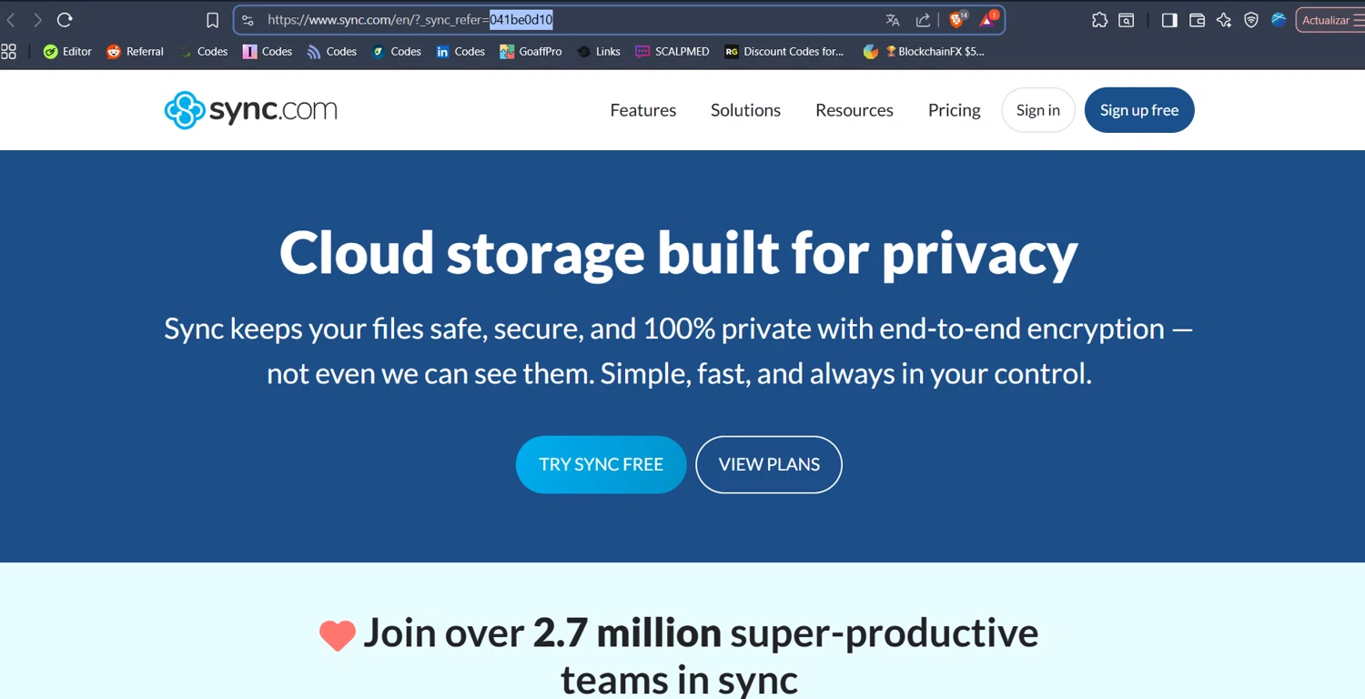 Sync promo code screenshot showing code 041be0d10 applied at Sync checkout page. Uploaded by SimplyCodes community member BabaYaga on Dec 10, 2025