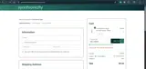 WELCOME25 coupon verification screenshot
