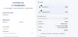 Synthro Lab coupon verification screenshot