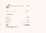 SUNSHINE coupon verification screenshot