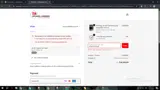 TA Appliance coupon verification screenshot