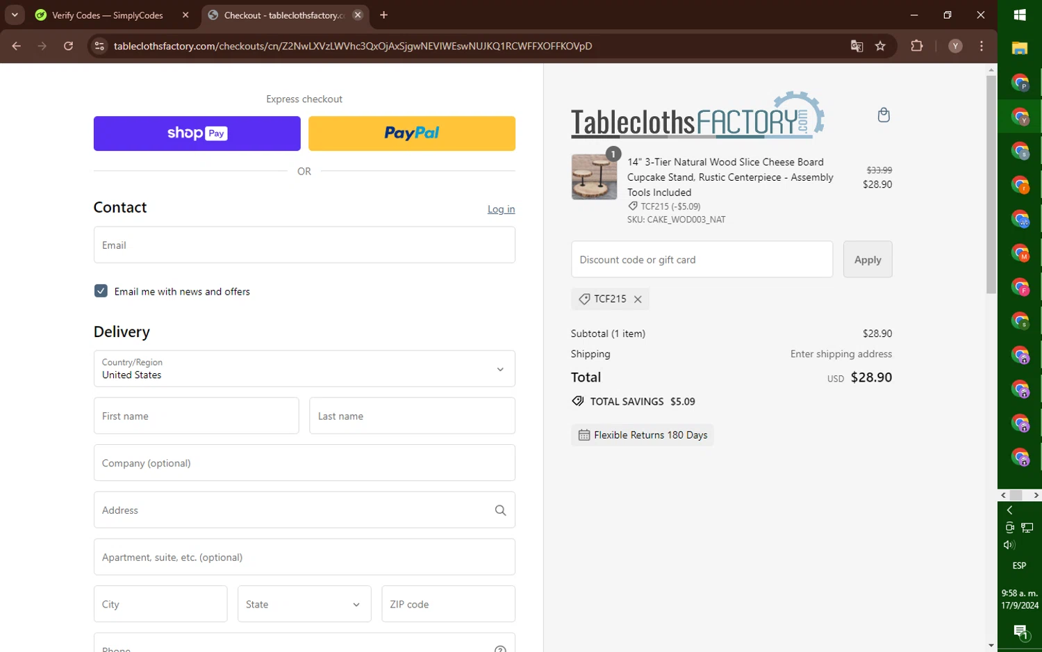 Tableclothsfactory Coupons 10 Off September 2024