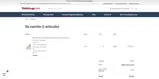 TableLegs.com coupon verification screenshot