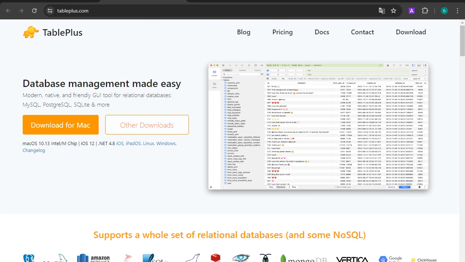 TablePlus checkout page showing TablePlus discount code box | Screenshot taken by SimplyCodes community member on Apr 11, 2024