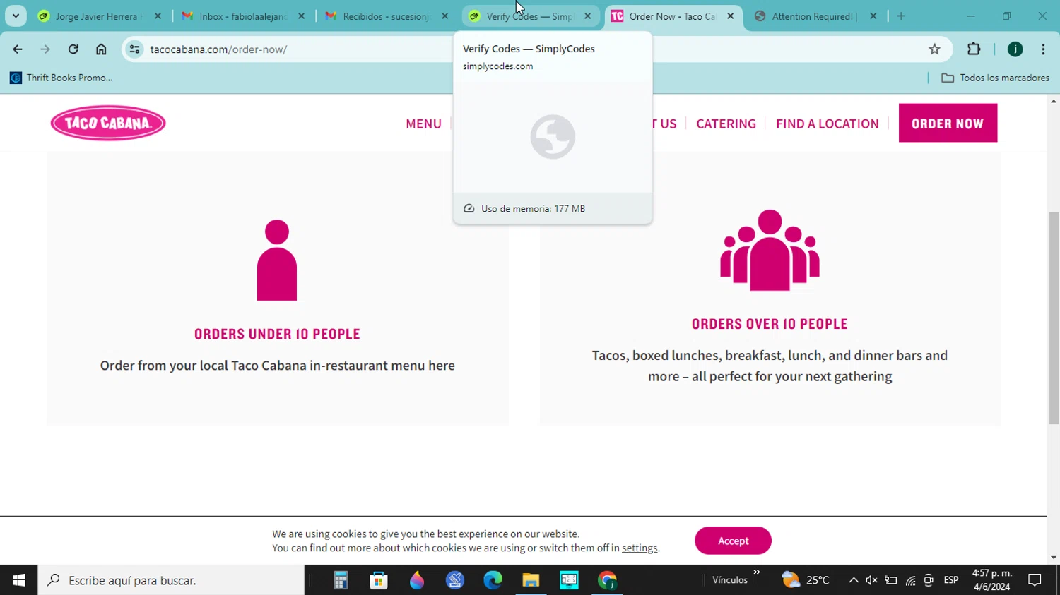 Taco Cabana Coupon Codes - $6 Off | January 2025