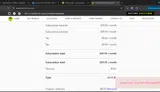 Welcome coupon verification screenshot