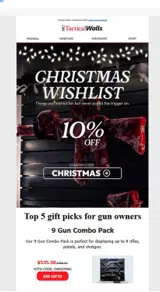 christmas coupon verification screenshot