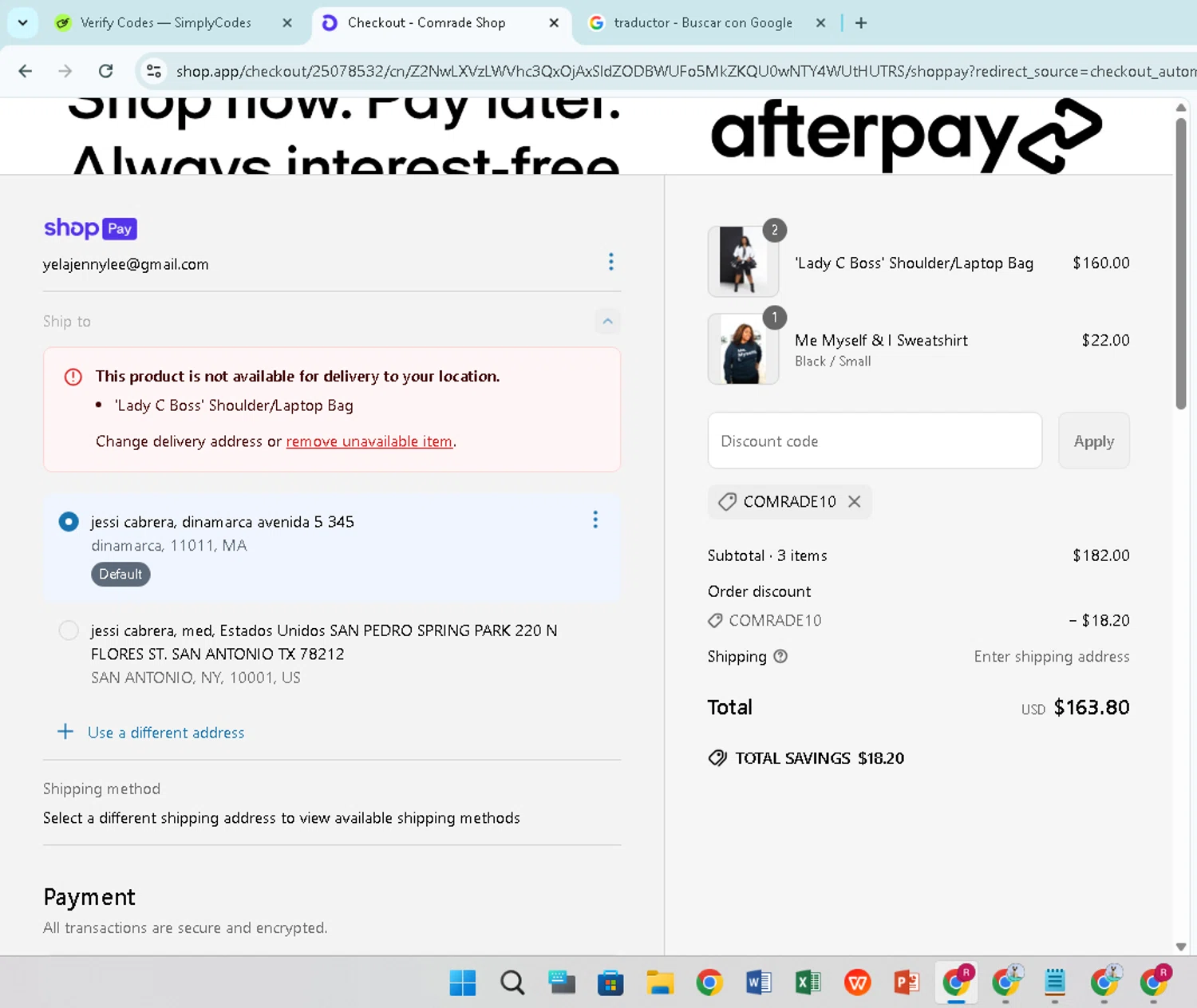 Tactiq promo code screenshot showing code TACTIQ20 applied at Tactiq checkout page. Uploaded by SimplyCodes community member ShrewdExpert5705 on Jun 4, 2025