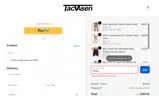 TACVASEN coupon verification screenshot