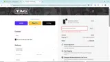 TAG Grading coupon verification screenshot