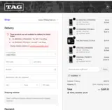 TAG Grading coupon verification screenshot