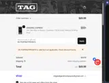 TAG Grading coupon verification screenshot