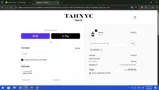 TAHNYC coupon verification screenshot