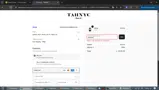 TAHNYC coupon verification screenshot