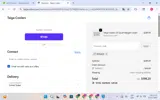 TAIGA20 coupon verification screenshot