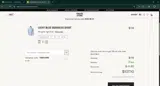 TSWELCOME coupon verification screenshot
