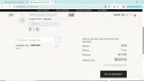 TSWELCOME coupon verification screenshot