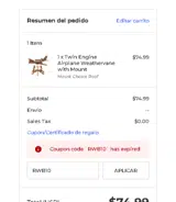RWB10 coupon verification screenshot