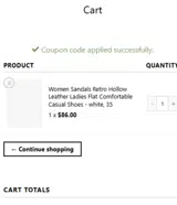 saul coupon verification screenshot