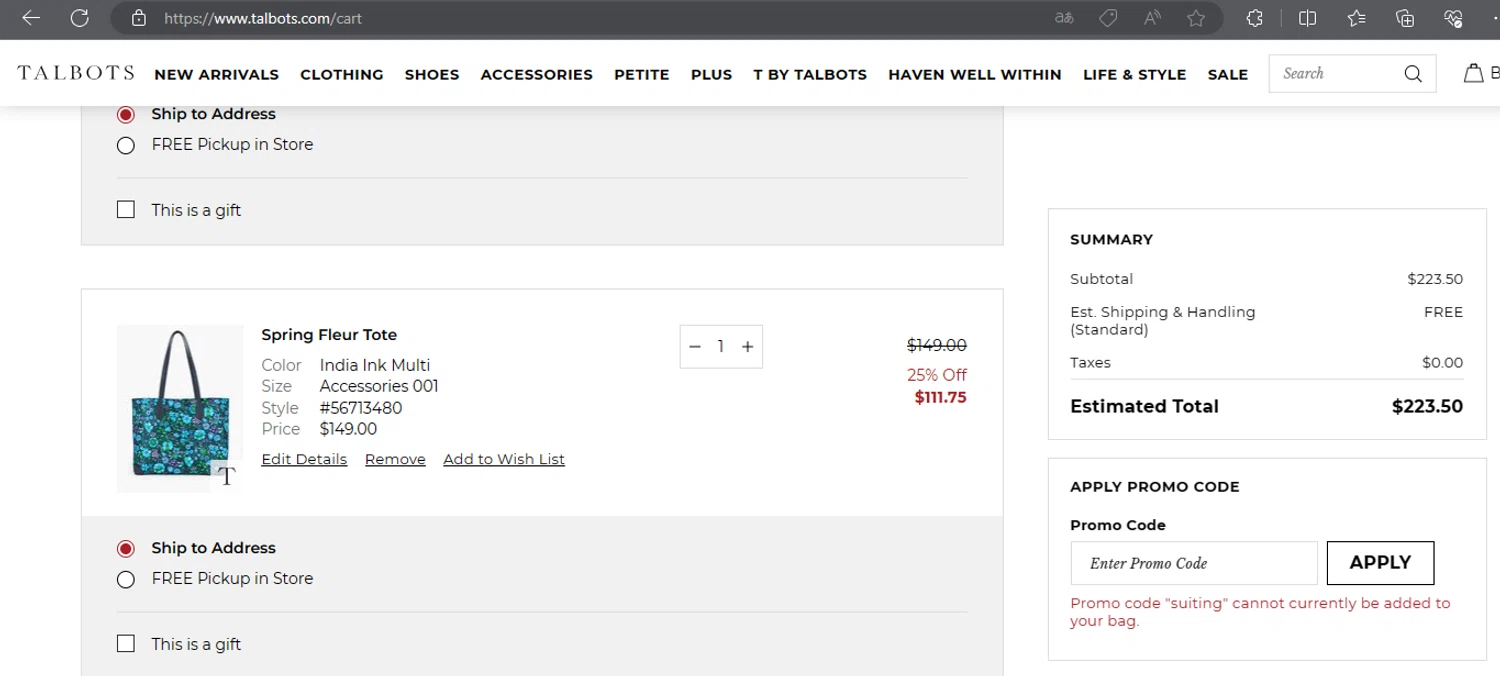 Talbots Promo Codes 40 Off October 2024