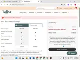 Talisa coupon verification screenshot