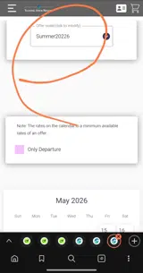 Talking Stick Resort coupon verification screenshot