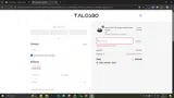 TALOS40OFF coupon verification screenshot