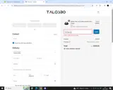 TALP03BL20 coupon verification screenshot