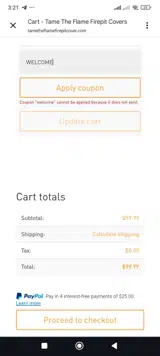 SPRING15 coupon verification screenshot