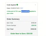 PADRESSTM26 coupon verification screenshot