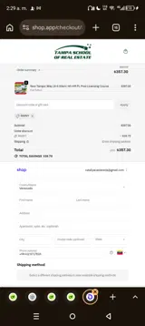 RAINY coupon verification screenshot