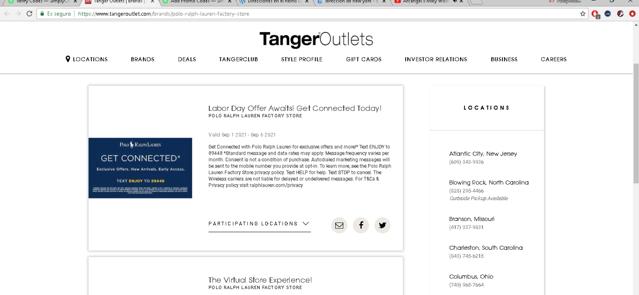 Tanger checkout page showing Tanger promo code box | Screenshot taken by SimplyCodes community member on Sep 6, 2021