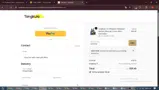 welcome coupon verification screenshot